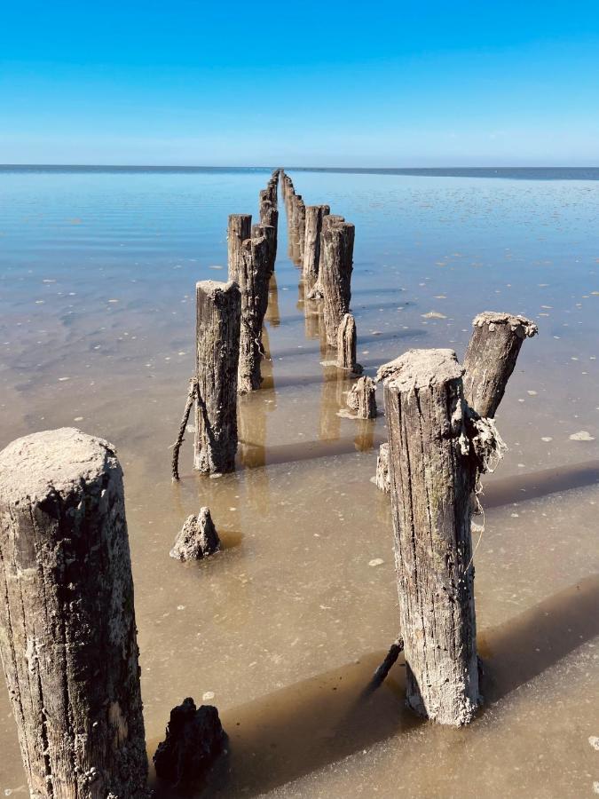 Ferienwohnung „Deichgefluster“ Nahe Der Nordsee Marne 외부 사진