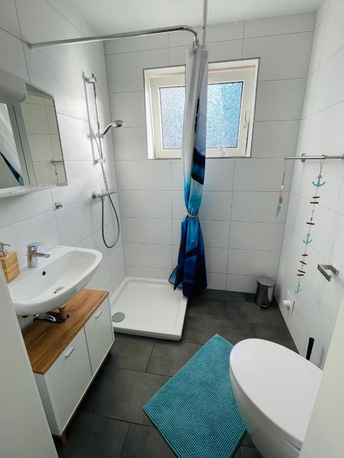 Ferienwohnung „Deichgefluester“ Nahe Der Nordsee Marne 외부 사진