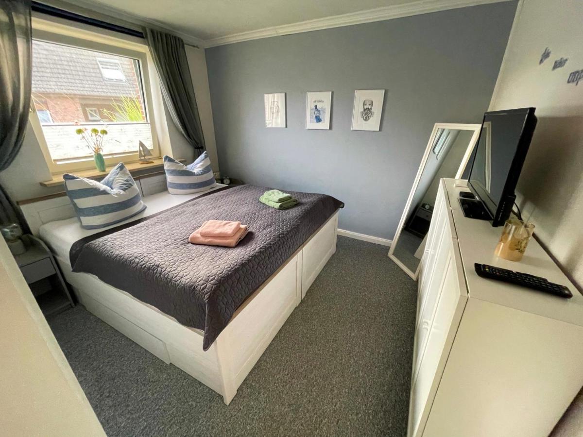 Ferienwohnung „Deichgefluester“ Nahe Der Nordsee Marne 외부 사진